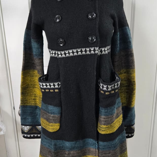 다이앤본 퍼스텐버그 빈티지 울코트