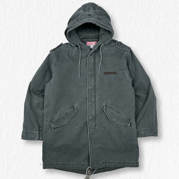 텍사코 후디드 워크 피쉬테일(내피탈부착)