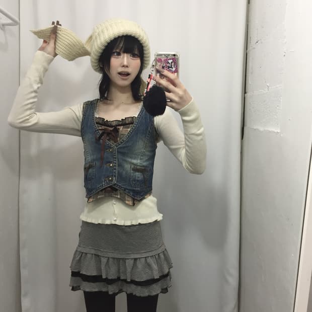 바닐라 토끼 코디 🍩