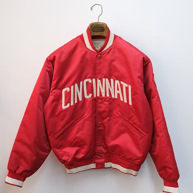 80s 아메리칸 빈티지 felco 신시내티 스타디움 점퍼