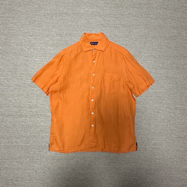RALPH LAUREN PURPLE LABEL linen shirt