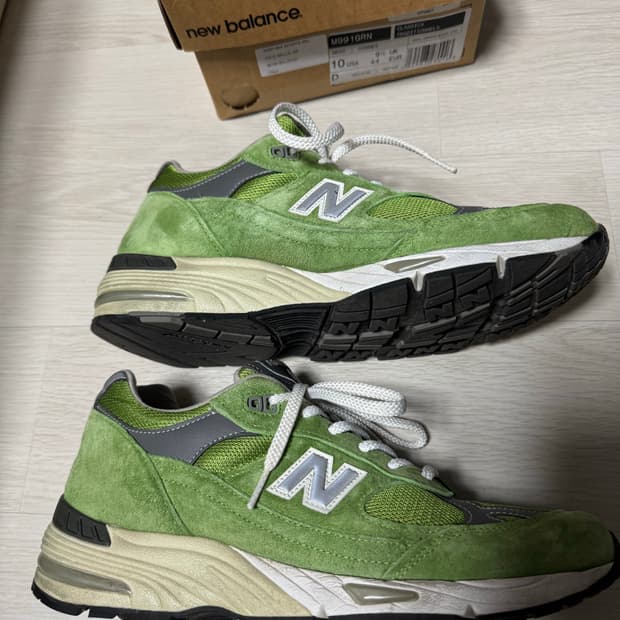 뉴발란스 991 브라이트 그린 280