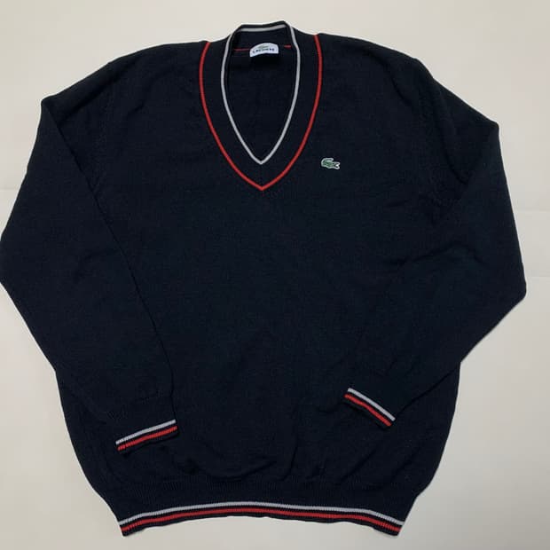 [105] 라코스테 로코 브이넥 니트 y12925