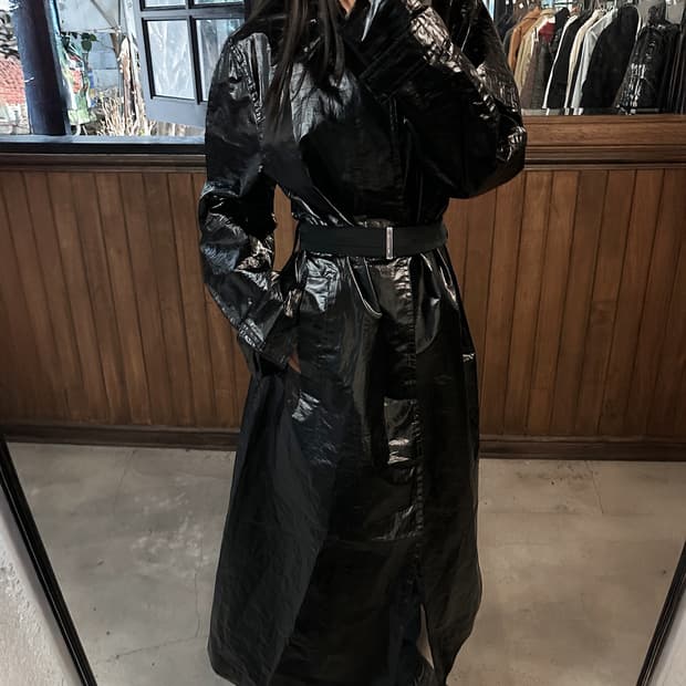 1017 ALYX 9SM gloss belted coat