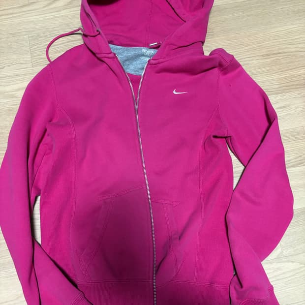나이키 핫핑크 후드집업 y2k 