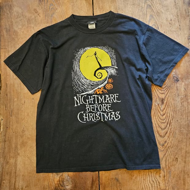 90s 빈티지 크리스마스의 악몽 티셔츠