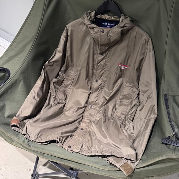 폴로랄프로렌 스포츠 후드 마운틴 바람막이 자켓 