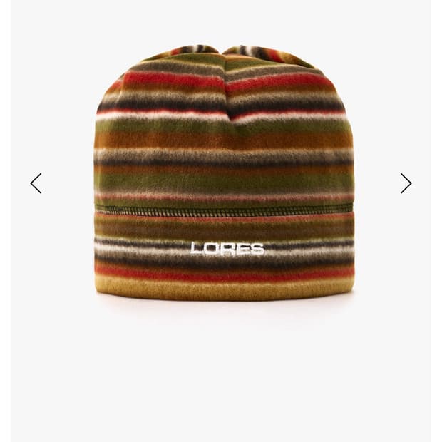로어즈 스트라이프 플리스 비니 구매합니다