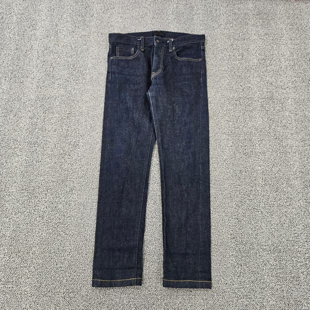 [74] 유니클로  셀비지 생지 진 청바지 1106JM1