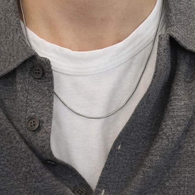 2mm 체인목걸이 남자목걸이
