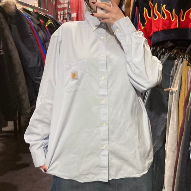 [IM] 칼하트 스카이블루 긴팔셔츠