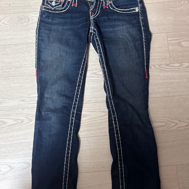 트루릴리젼 TureReligion 스티치 데님 부츠컷