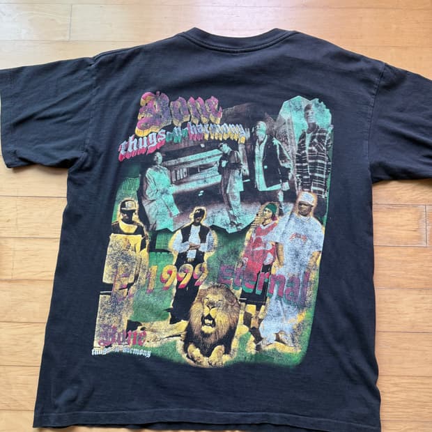 90s 본석스앤하모니 Bone Thugs-N-Harmony 랩티셔츠 XL