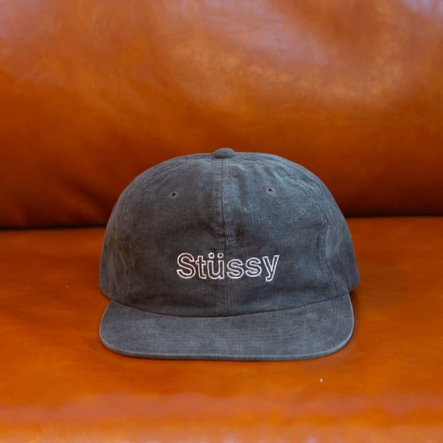 스투시 피그먼트 다이드 코듀로이캡