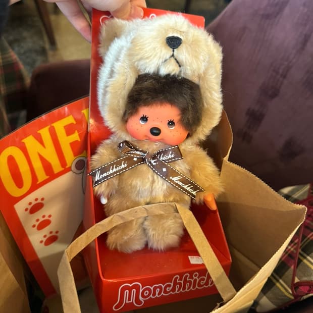 몬치치 유럽 한정 곰돌이 인형 새상품 판매중