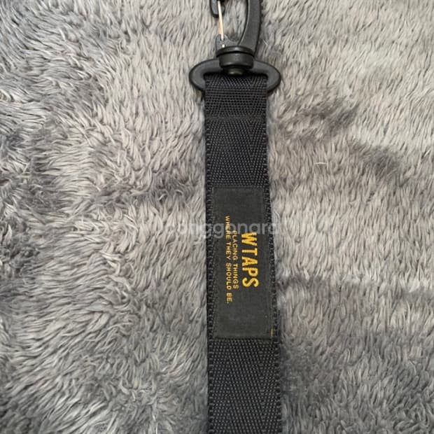 더블탭스 17ss 나일론 키홀더 블랙 wtaps 아메카지