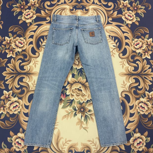 (30)칼하트 WIP 중청 데님팬츠