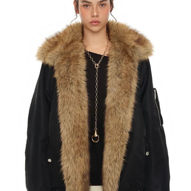 (1회착용) 투머치텍스 봄버자켓 팝니다