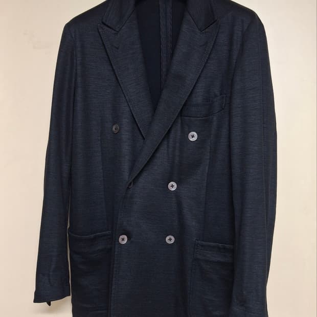 [52] 브릴라 퍼 일 구스토 린넨코튼 더블 자켓 빔즈