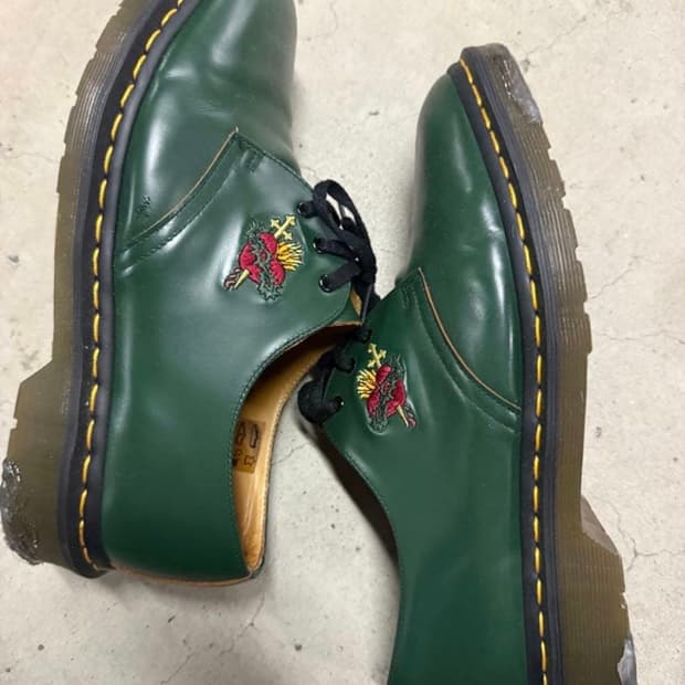 닥터마틴 x 슈프림 세크리드 하트 그린 260 -265 (UK7)