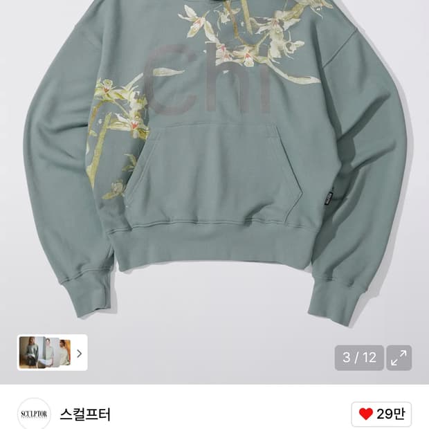 스컬프터 후드티