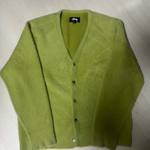 스투시 쉐기 가디건 L