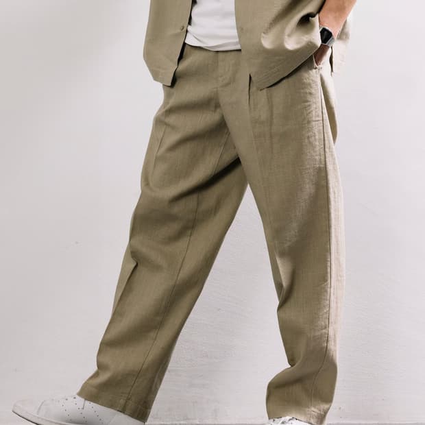 프릭스스토어 린넨 벤딩 슬랙스 M