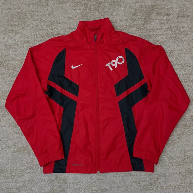 [L] 00s 나이키 토탈90 total90 바람막이 트랙자