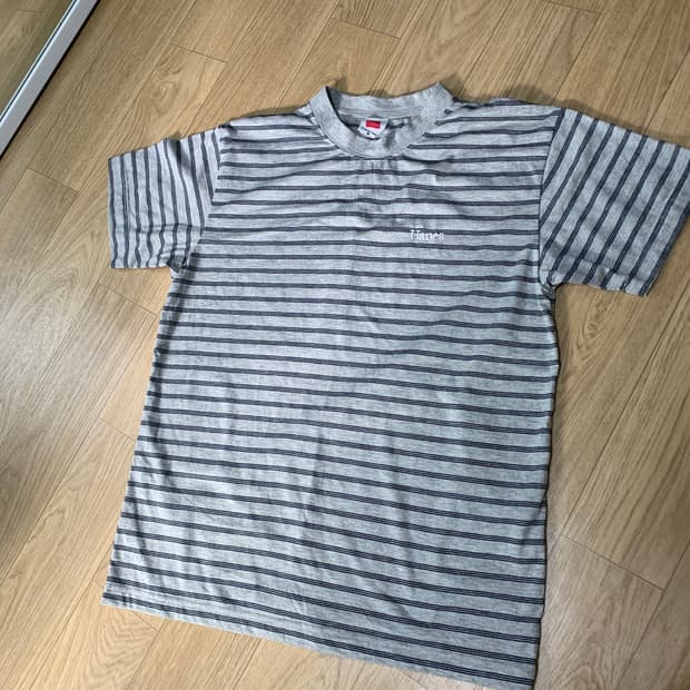 M)Hanes 헤인즈 스트라이프 반팔티