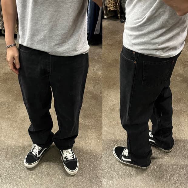 00s USA 리바이스 550 블랙진 (32“)