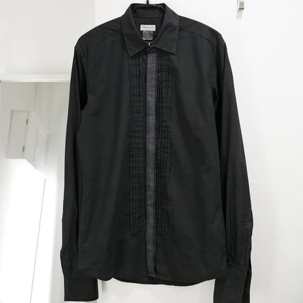 Dries van noten pleats shirts