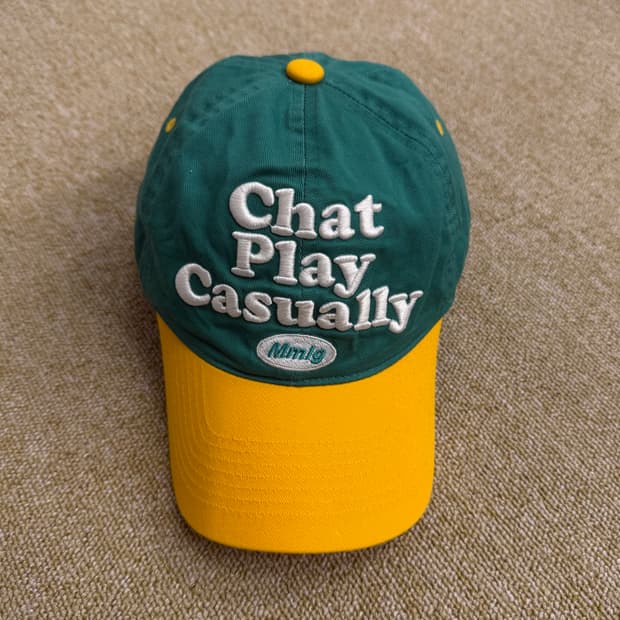 Mmlg CPC BALLCAP GREEN / YELLow 주우재모자