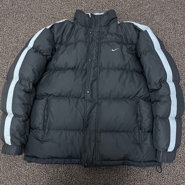 NIKE 나이키 올드스쿨 덕다운 패딩 블랙 2XL
