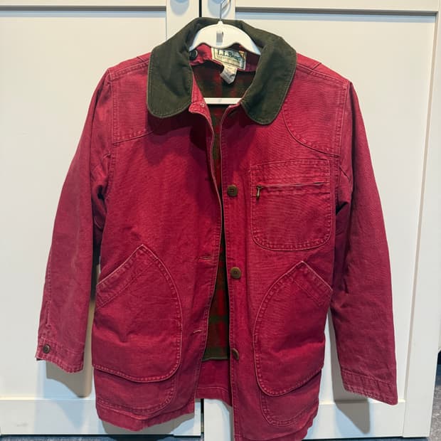 80s 엘엘빈 헌팅자켓 + 라이너  (착샷0)