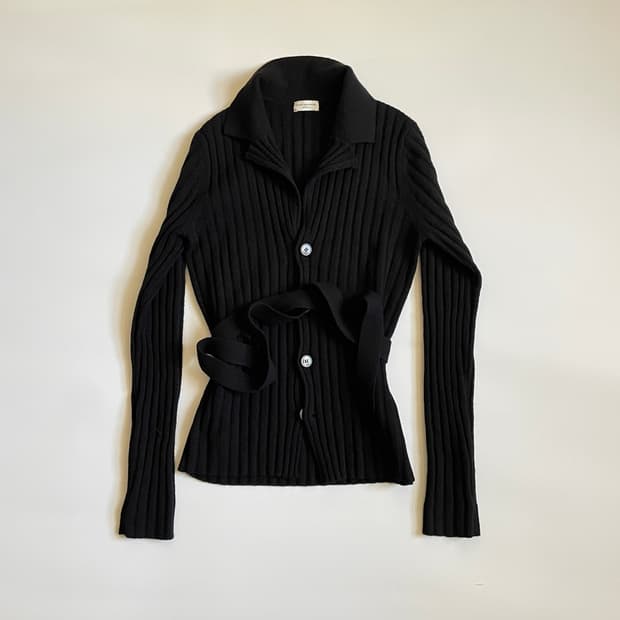 Driesvannoten 드리스반노튼 가디건 블랙 S