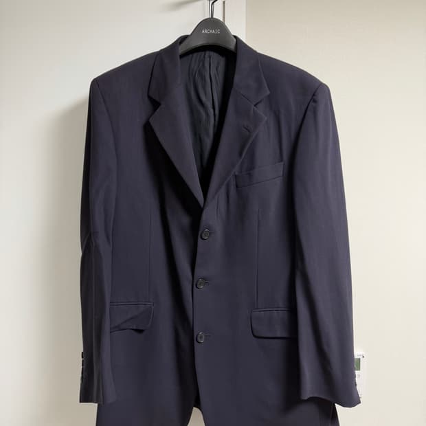입생로랑 YSL 남성 블레이저 네이비