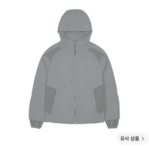 산산기어 듀얼-쉐이드 자켓 그레이_26SS
