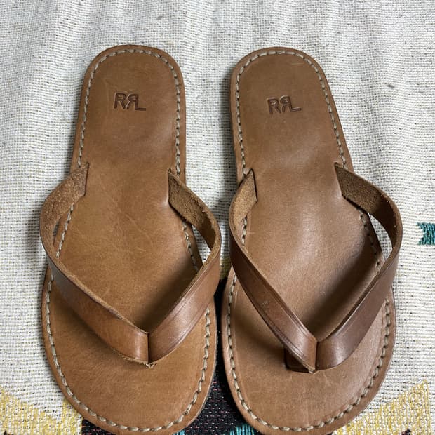 RRL 우먼 플립플랍 샌들