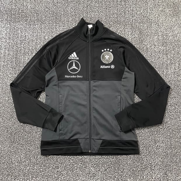 빈티지9. 희귀 매물 아디다스 독일 국대 져지 블랙 차콜 배색