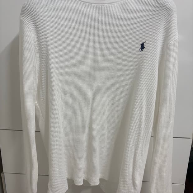 폴로 랄프로렌 와플 긴팔 XL