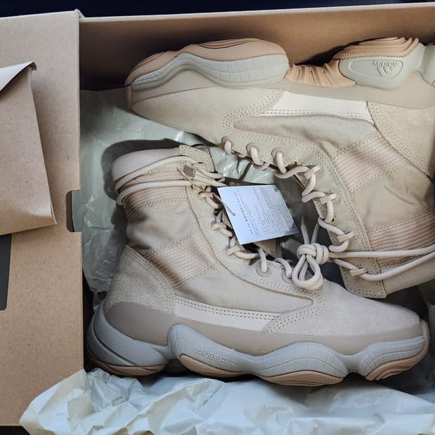 [260] 아디다스 이지 500 하이 택티컬 유틸리티 샌드