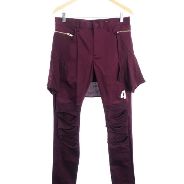 언더커버 19ss 셔츠도킹팬츠