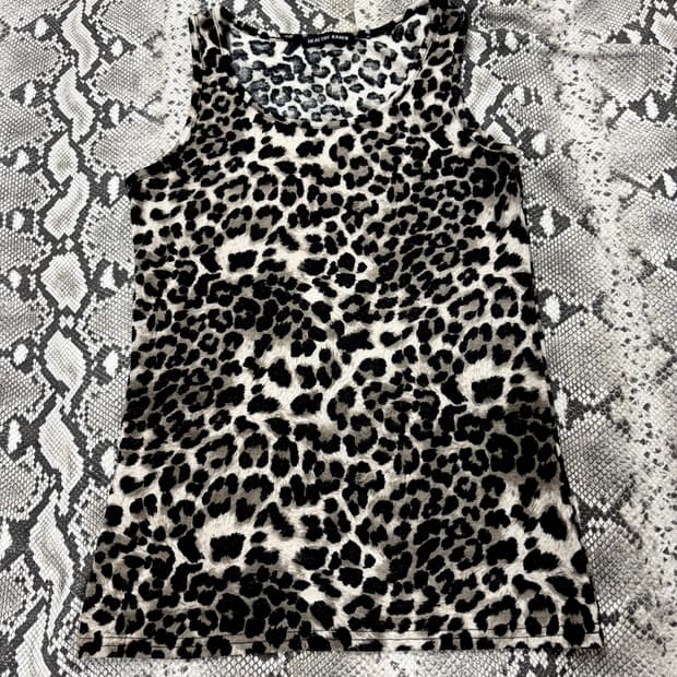 “Vintage” Leopard Sleeveless