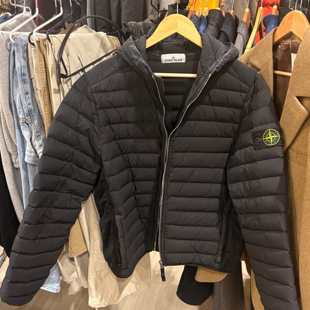 스톤 경량패딩 m