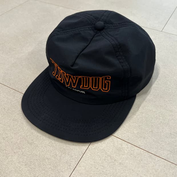 hw dog&co 도그앤코 나일론 캡 블랙