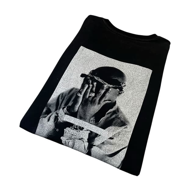 Vintage 브라바도 투팍 프린팅 반팔 티셔츠