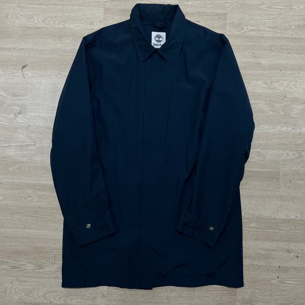 팀버랜드 방수 롱 바람막이 레인코트 자켓 [네이비] M/95