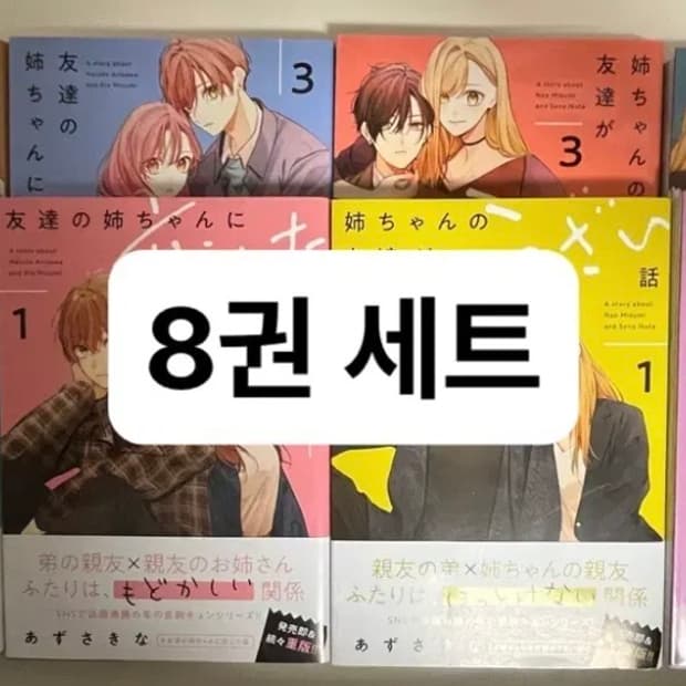 일본어판)친구의 누나를 사랑한 이야기,누나의 친구가 성가신 이야기 8권