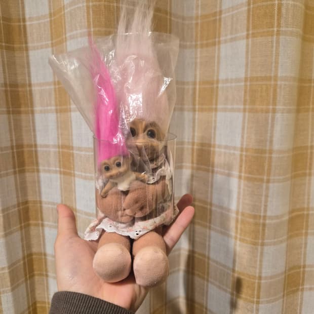 희귀 빈티지 새상품 러스 트롤 