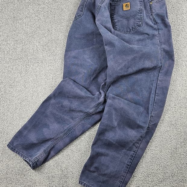 칼하트 다잉 워시드 밴딩 커스텀 워크팬츠 ( 38 추정 ) / 9976